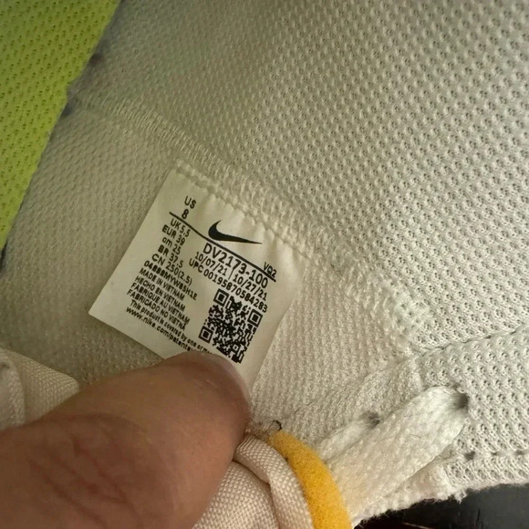 Nike  Blazer Mid 77 Next Nature Citron Tint Sail Women's - Picture 5 of 9